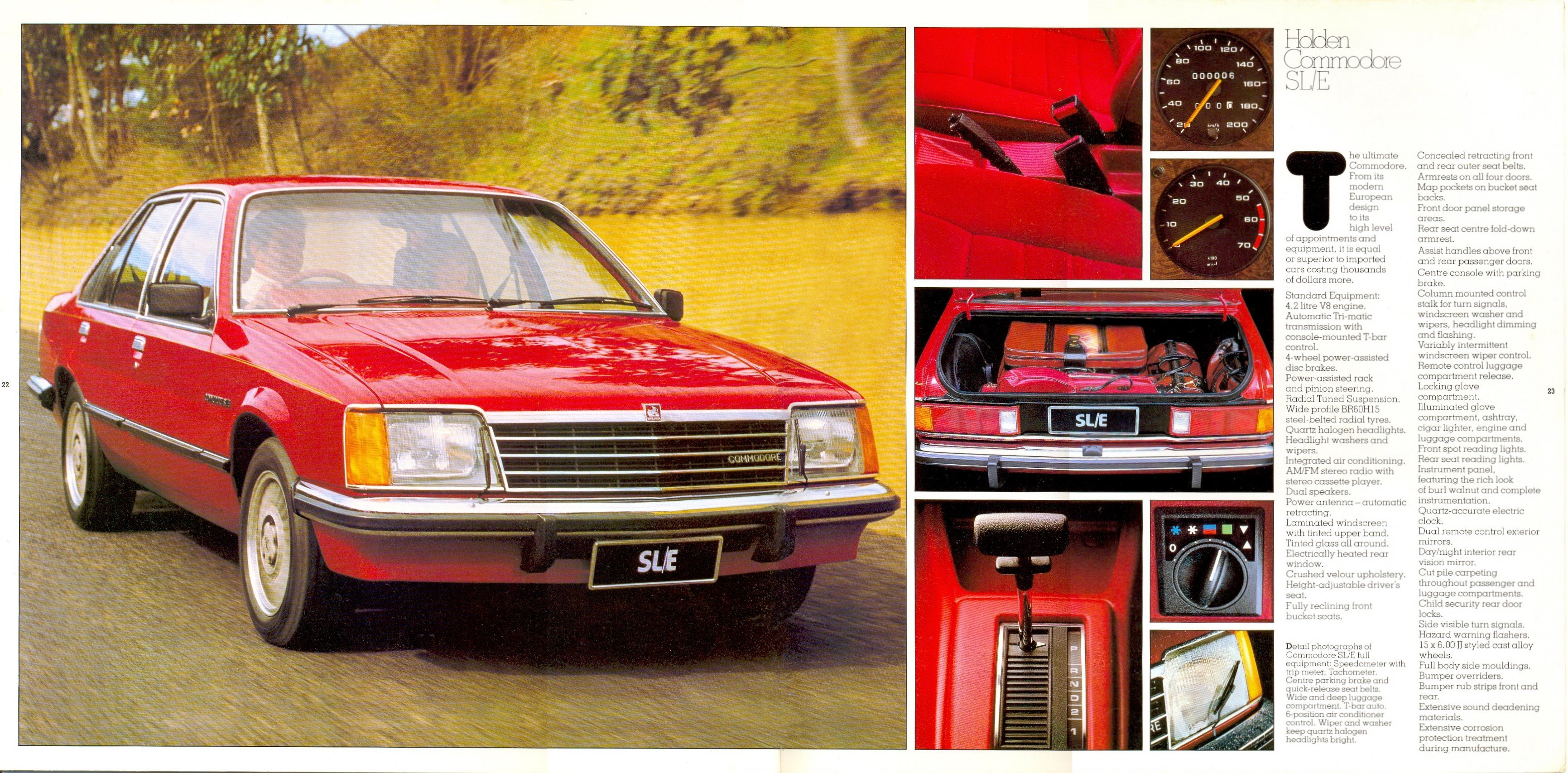 1978 Holden Commodore Brochure Page 3